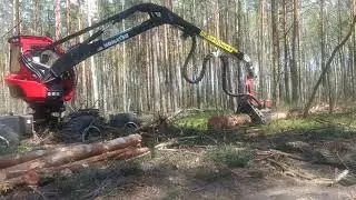 KOMATSU 931XC  Первые попытки самостоятельной работы под четким контролем Сэнсэя.