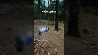 Rc модель 1/8 на радио управлении чуть не влетела в человека Traxxas e-revo #funny #rc #reels