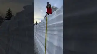 You won't believe how deep the snow is in New York... 😱