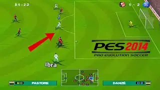 PES 2014 PS2 Gameplay (PCSX2 v2.0) | Rennes vs PSG
