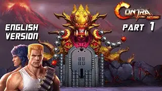CONTRA RETURNS (ENGLISH) GAMEPLAY WALKTHROUGH CHAPTER 1 - FIRST CONTACT