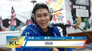 Klfm - Rentak Interaktif Kota bersama kumpulan Crash