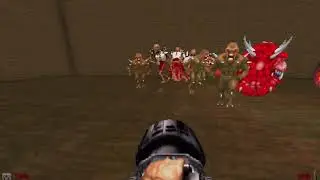 Skull launcher DOOM Joke weapon addon showcase