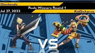 [Smash Ultimate] Glentendo vs KidSickarus - Xeno251 (Pools Winners Round 1)
