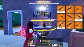 'Upgrade Bench' Upgrades Everything to LEGENDARY in Fortnite | How to Upgrade to Legendary