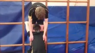Boys P.E. class Mannequin Challenge