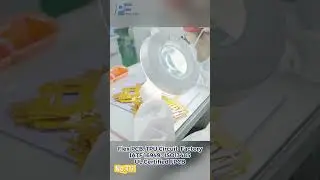 Flex PCB fabrication of Visual inspection #pcb #electronics #flexpcb #pcba #factory