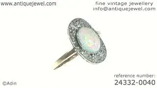 Echoes of the Past: A Timeless Opal Ring Experience. (Adin N  24332-0040)