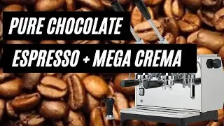 Pure Chocolate Espresso + Mega Crema + Ponte Vecchio Lever Machine = Amazing