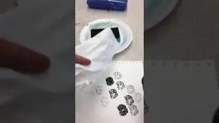 3rd Grade Printmaking: Modeling Clay Stamp