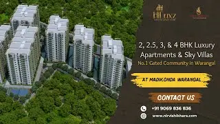 Warangal&rsquo;s Iconic G+14 Project | Hiluxz by Nirvi Shikhara | Luxury Living Starts Here