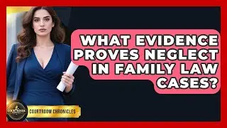 What Evidence Proves Neglect In Family Law Cases? - Courtroom Chronicles