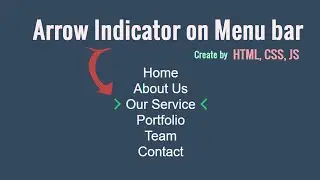 Arrow Indicator on Menu bar
