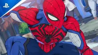 Spider Man vs Captain America - MARVEL Tokon Fighting Souls CLOSED BETA