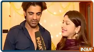 Kullfi Kumarr Bajewala actor Mohit Malik welcomes Ganpati at his house