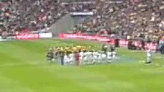 Torquay United V Cambridge Blue Square Premier Play Off Final 2009 Players Walk Out Tunnel