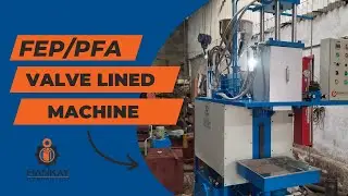 pfa lined valve machine - automatic plc pfa lined valve machine