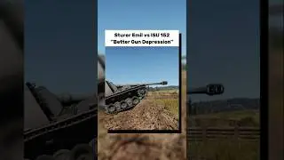 Sturer Emil vs ISU 152 - War Thunder  #warthunder #wot #games