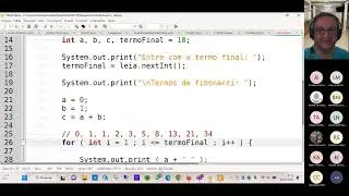 LP - Java - La&ccedil;os de Repeti&ccedil;&atilde;o - Fibonacci - Parte 1