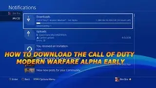 HOW TO DOWNLOAD THE CALL OF DUTY MODERN WARFARE ALPHA EARLY