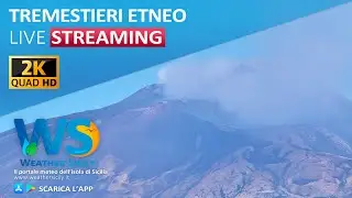 🔴 Tremestieri Etneo live webcam - Panoramica Etna