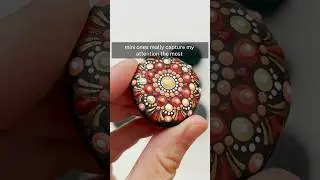 This hobby stuck 🎨  #rockpainter #rockpainting #rockpaintings #ipaintrocks #dotting #dotmandala