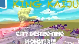 King Kaiju - First 3 Levels Gameplay [HD PC VR] Video