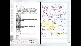 🔴 22- Chapter 5 CPR: Pharmacokinetic (PK) Calculations, |Dr.Hazem Sayed|