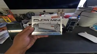 flow mini 1 power bank sharge for iOS & android unboxing and use