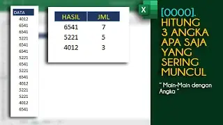 Menampilkan 3 Angka Berapa Saja Yang Sering Muncul