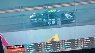 SAWALICH THOMPSON MOSACK HARD CRASH-2025 NASCAR XFINITY SERIES UNITED RENTALS 250 AT TALLADEGA  