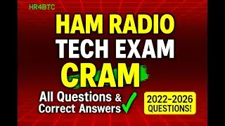 Ham Radio Tech Exam Cram: All Questions and Correct Answers By HR4BTC