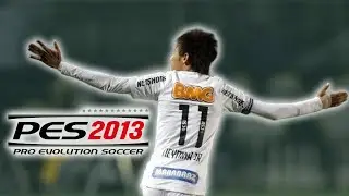 Pro Evolution Soccer 2013 (PES2013) - GAMEPLAY - SANTOS VS FLAMENGO