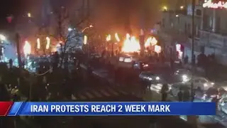 Protests in Iran reach the 2-week mark as authorities intensify crackdown