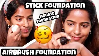 Affordable AirbrushFoundation, Stick Foundation, Mousse Foundation ...How to use & What to use!