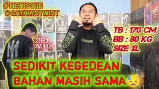 UNBOXING KAOS MATERNAL DISASTER ORIGINAL TERBARU  | GNESIS