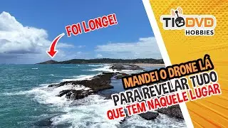 Fui l&aacute; com o Drone DJI MINI 4 PRO  para REVELAR tudo o que tem naquela PRAIA.