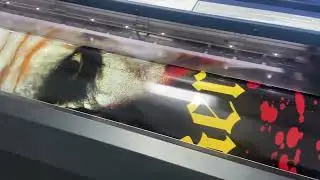 Joker car wrap printing process Epson SureColor S80680 3M IJ180MC