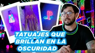 Tatuajes que brillan en la oscuridad