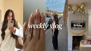 birthday surprise + huge amazon haul + wardrobe declutter + date night grwm + more! weekly vlog 🤍