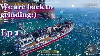 Age of Water - Storm Tuning update - Lets Play Ep 1 - How to fix your ship after update - 250+ hours