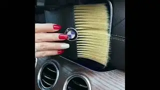 Big Car Interior Cleaning Brush | Soft Bristles for Dashboard, Seats & Upholstery 🚗✨
