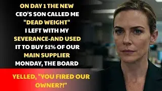 They Fired Me &mdash; The Market Promoted Me | A Corporate Power Story 💼📉