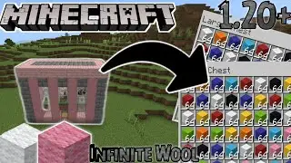 Unlimited Wool Farm For Minecraft PE 1.20 || Minecraft Pocket Edition 1.20
