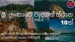 ශ්‍රී ලංකාවේ වැදගත් ස්ථාන 10ක් explained Sinhala | Sanindu Lakshan | #රටහදනඉතිහාසයපන්තිය