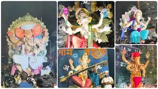 Vikhroli Che Ganpati Maha Aagman Sohala 2025 | Ganraj | Ekdant | Yash Chavan Vlogs 