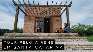 TOUR PELO AIRBNB EM LAGUNA SC | RÚSTICO E MINIMALISTA