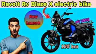 Revolt rv blaze x electric bike 🔥 150 km Range in just 1lack | is this better than OLA roadster x ?
