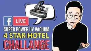 【Coby daddy】EP 2 - 4 star hotel challenge with coby vacuum ! you must see this!