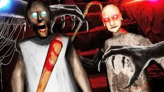 Escaping Granny 1 #shorts #shortlive #gaming #granny #funny #horror
